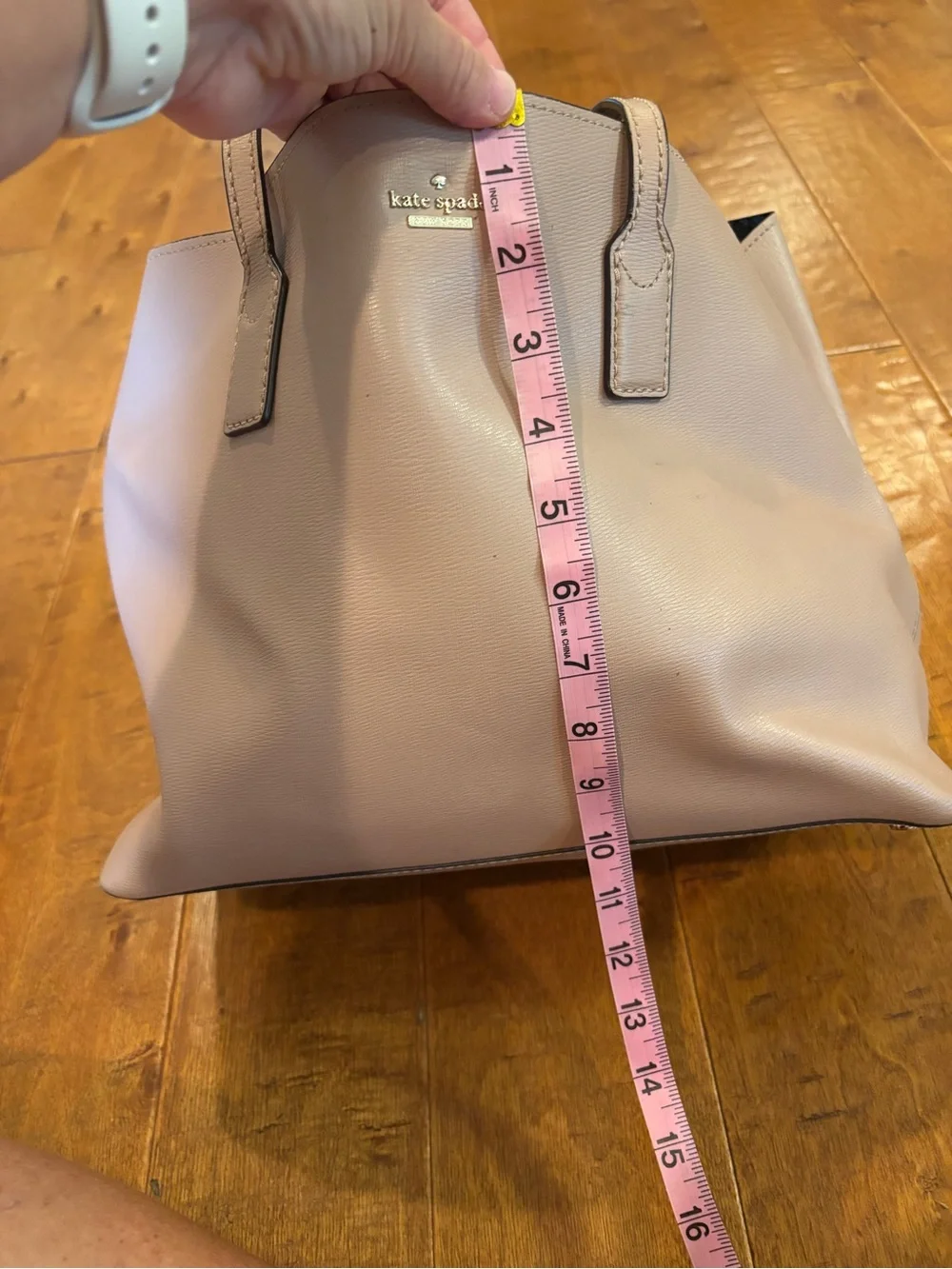 kate spade Dusty Rose Leather Tote